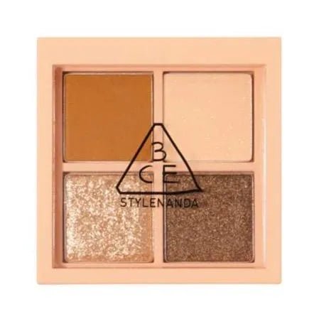 3CE MINI MULTI EYE COLOR PALETTE 3.5g #ALMOND FUDGE - Sura