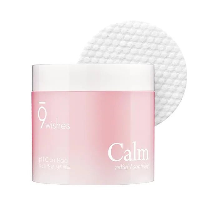 9wishes pH Calm Cica Toner Pad 70 sheet - Sura