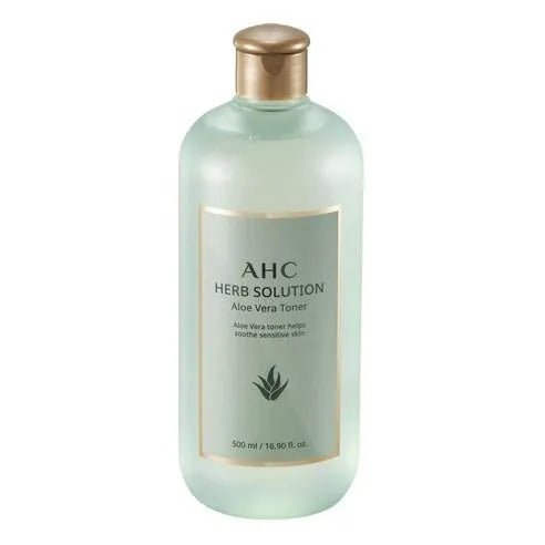AHC Herb Solution Toner, Aloe Vera 500ml - Sura