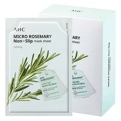 AHC Micro Rosemary Non - Slip Mask Sheet SET 33ml X 10ea - Sura