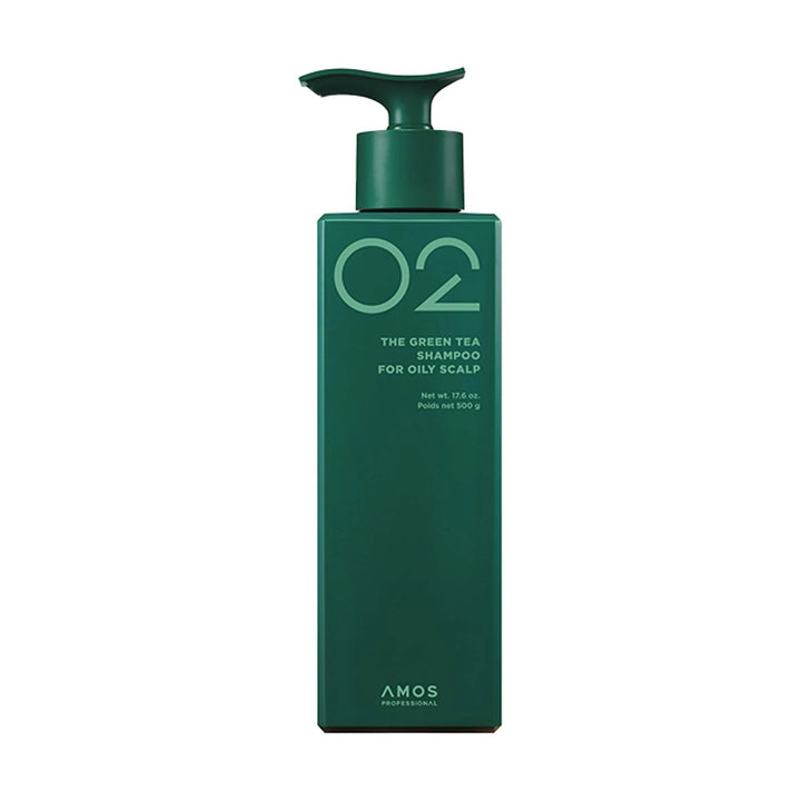amos PROFESSIONAL THE GREEN TEA SHAMPOO FOR OILY SCALP 500ml - Sura