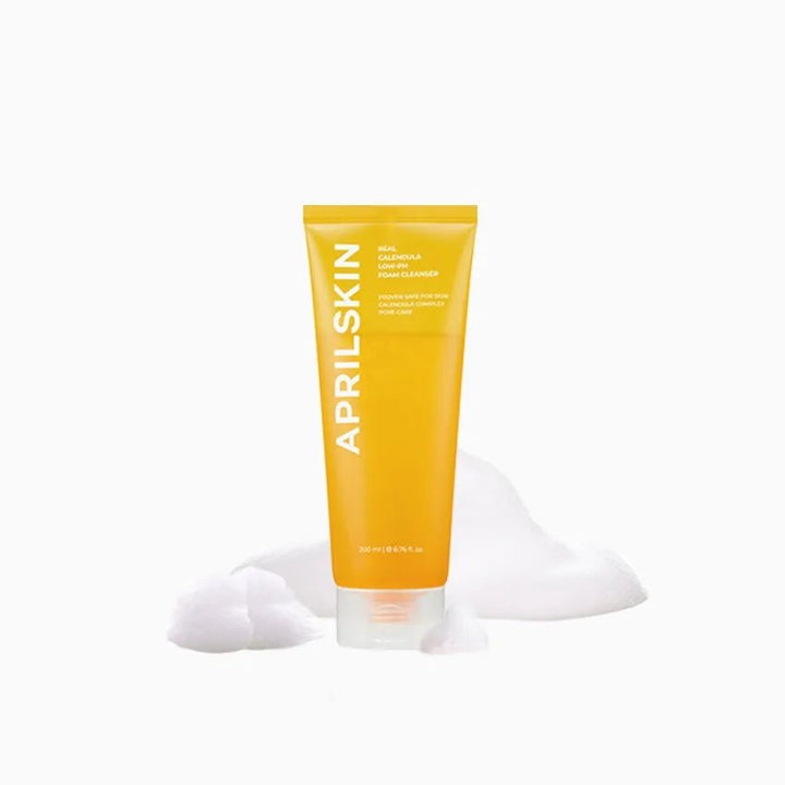 APRILSKIN Calendula Low pH Foam Cleanser 200ml - Sura