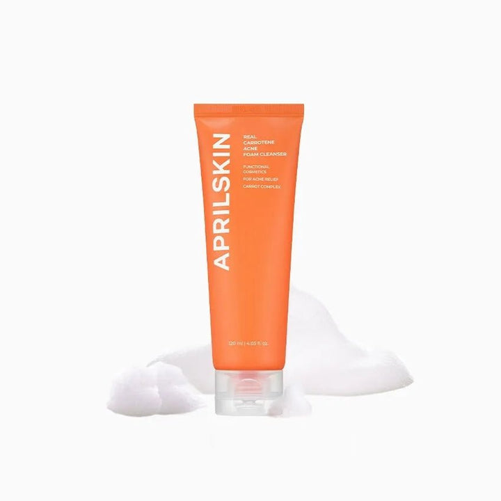 APRILSKIN Carrotene Acne Foam Cleanser 120ml - Sura