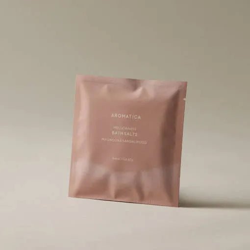 AROMATICA Serene Bath Salts Magnolia & Sandalwood 50g - Sura
