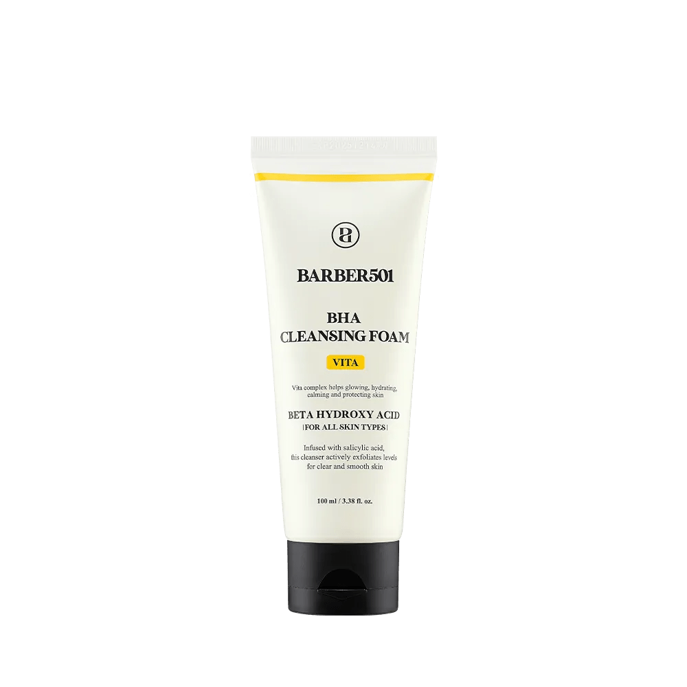 BARBER501 BHA Cleansing Foam 100ml #VITA - Sura