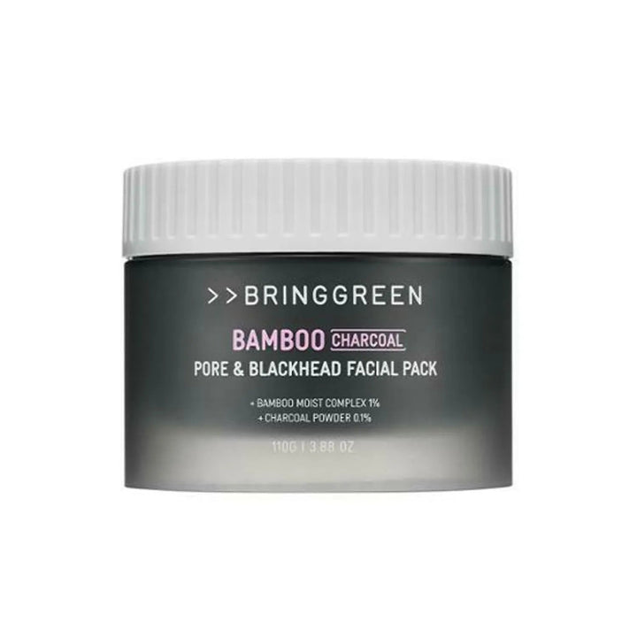 BRINGGREEN Bamboo Charcoal Pore & Blackhead Facial Pack 110g - Sura
