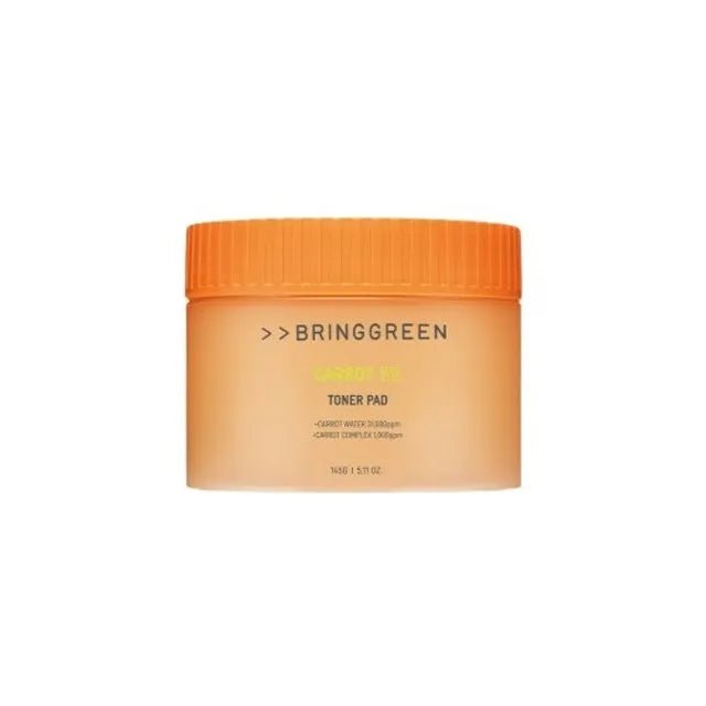 BRINGGREEN Carrot Vita Toner Pad 60P - Sura