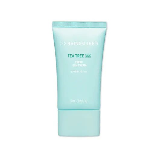 BRINGGREEN Tea Tree Cica Fresh Sun Cream SPF50+ PA++++ 50ml - Sura