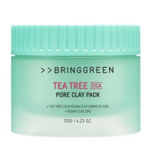 BRINGGREEN Tea Tree Cica Pore Clay Pack 120g - Sura