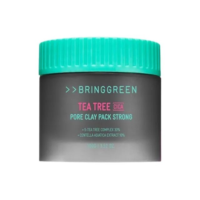 BRINGGREEN Tea Tree Cica Pore Clay Pack Strong 100g - Sura