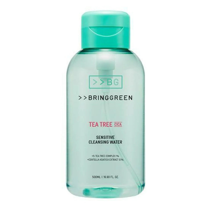BRINGGREEN Tea Tree Cica Sensitive Cleansing Water 500ml - Sura