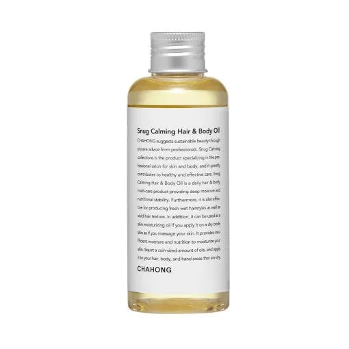 CHAHONG Snug Calming Hair and Body Oil 500ml - Sura