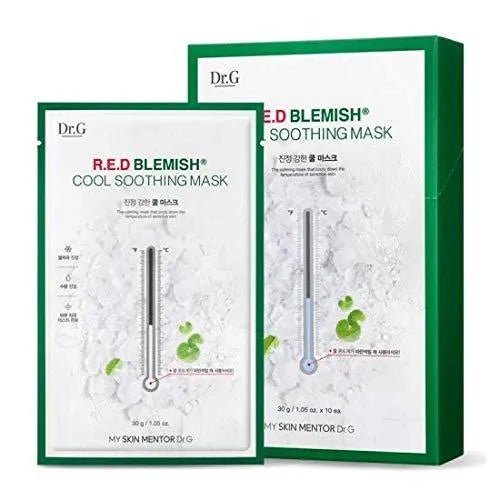 Dr.G R.E.D Blemish Cool Soothing Mask 10ea 30g - Sura