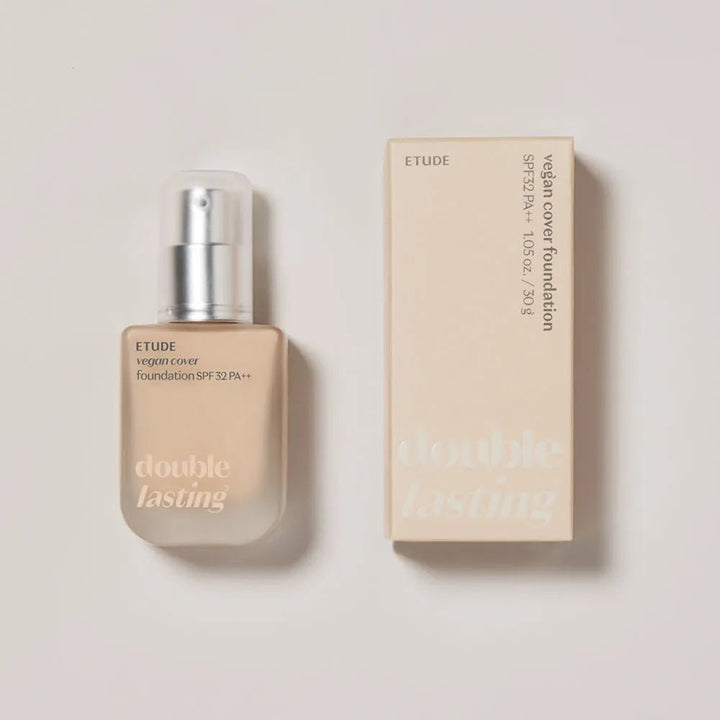 ETUDE Double Lasting Vegan Cover Foundation SPF32/PA++ 30g - Sura