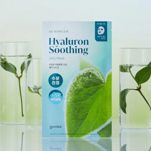 goodal Heartleaf Hyaluron Soothing Jelly Mask Sheet 5ea - Sura