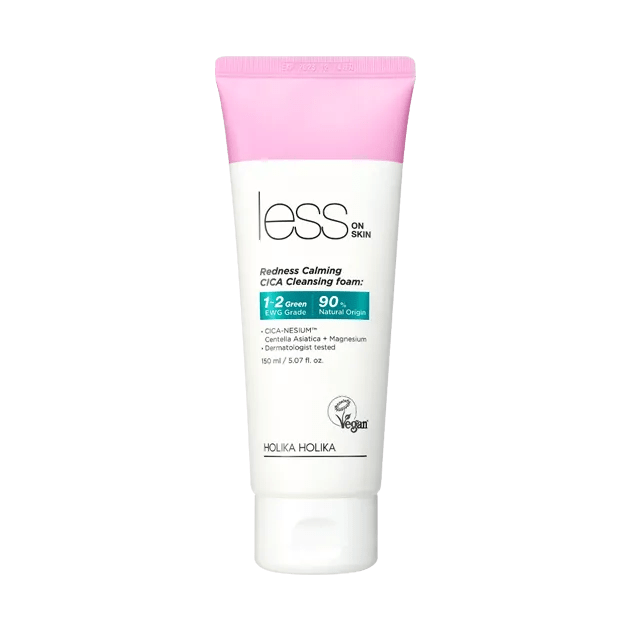 [HOLIKA HOLIKA] Less On Skin Redness Calming Cica Cleansing Foam 100ml - Sura