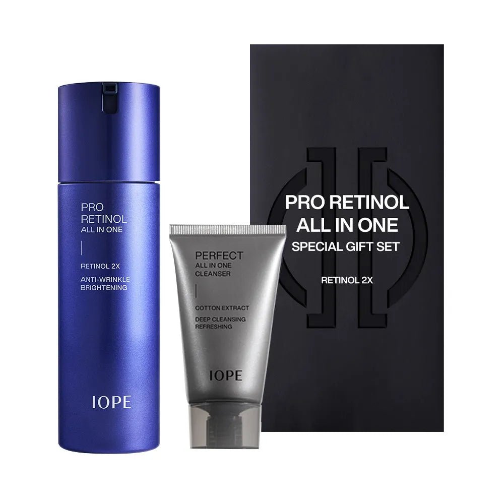 IOPE Men Pro Retinol All In One 120ml+Cleansing Foam - Sura