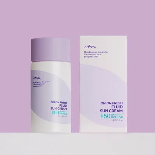 Isntree Onion Fresh Fluid Sun Cream 50ml SFP50 PA++++ - Sura