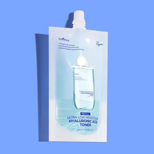 Isntree Ultra - Low Molecular Hyaluronic Acid Toner (REFILL) 200ml - Sura