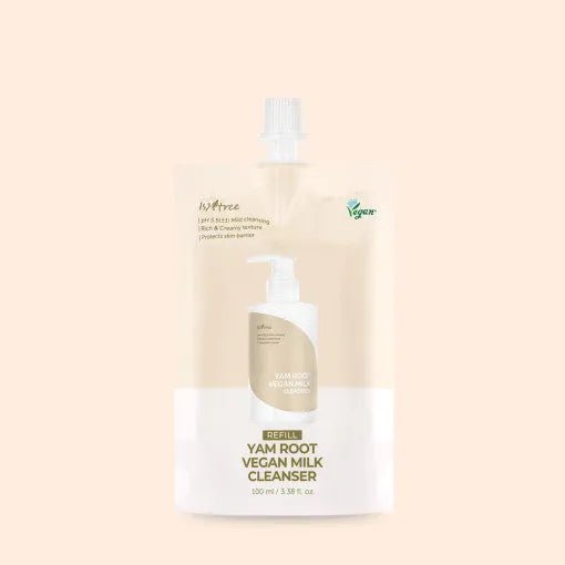 Isntree Yam Root Vegan Milk Cleanser (REFILL) 100ml - Sura