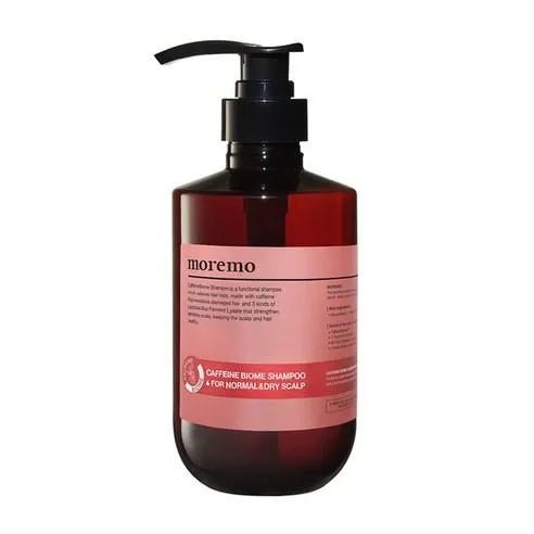 moremo CAFFEINE BIOME SHAMPOO FOR NORMAL & DRY SCALP 500ml - Sura