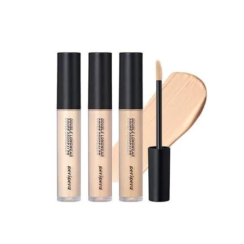 peripera Double Longwear Cover Concealer 5.5g (3 Colors) - Sura