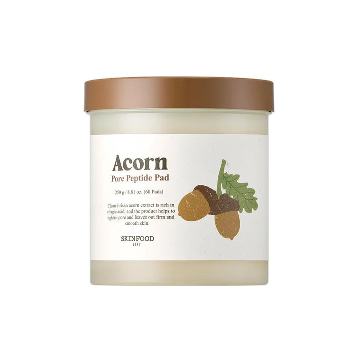 SKINFOOD Acorn Pore Peptide Pad 250g (60 Pads) - Sura