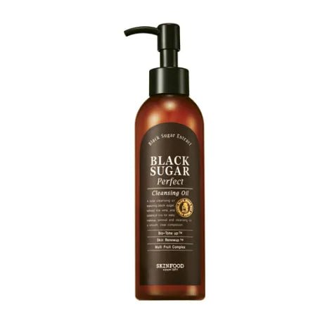 SKINFOOD BLACK SUGAR PERFECT CLEANSING OIL (200ML) - Sura