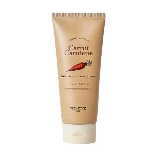 SKINFOOD Carrot Carotene Balancing Cleansing Foam 150ml - Sura