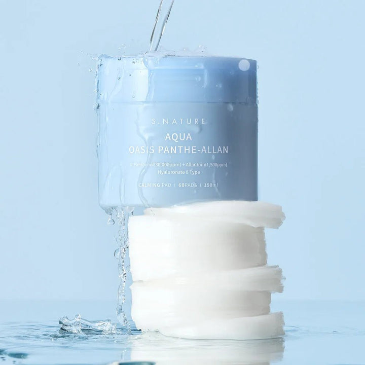 S.NATURE Aqua Oasis Panthe - Allan Calming Pad 60P 190ml - Sura