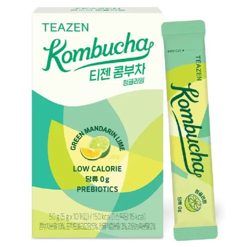 [TEAZEN] Kombucha Green Mandarin Lime (10 Sticks) - Sura