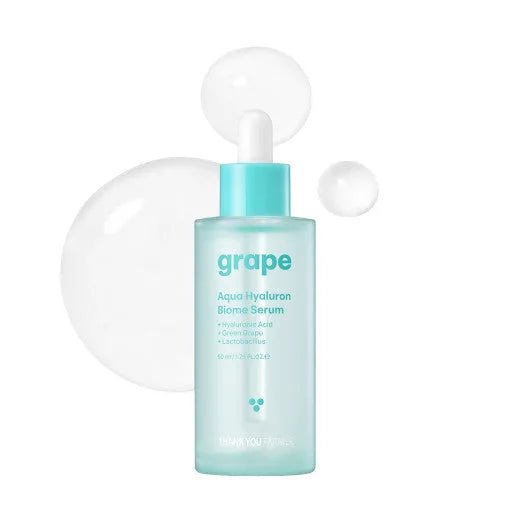 [THANK YOU FARMER] Grape Aqua Hyaluron Biome Serum 50ml - Sura