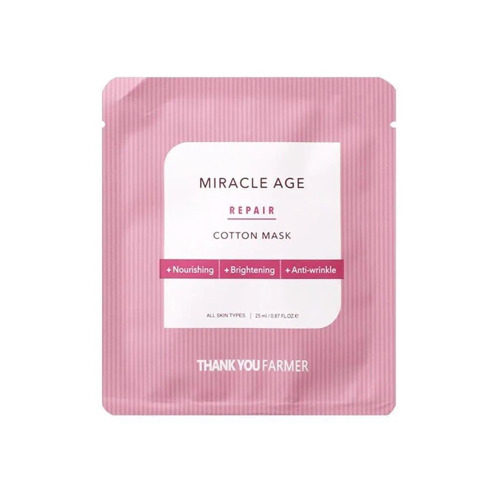 [THANK YOU FARMER] Miracle Age Repair Cotton Mask 25ml X 1ea - Sura