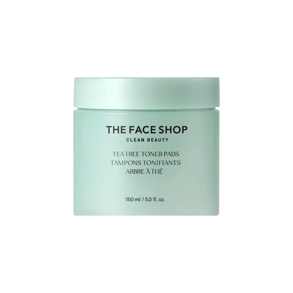 THE FACE SHOP Tea Tree Toner Pads 150ml (70 Sheets) - Sura