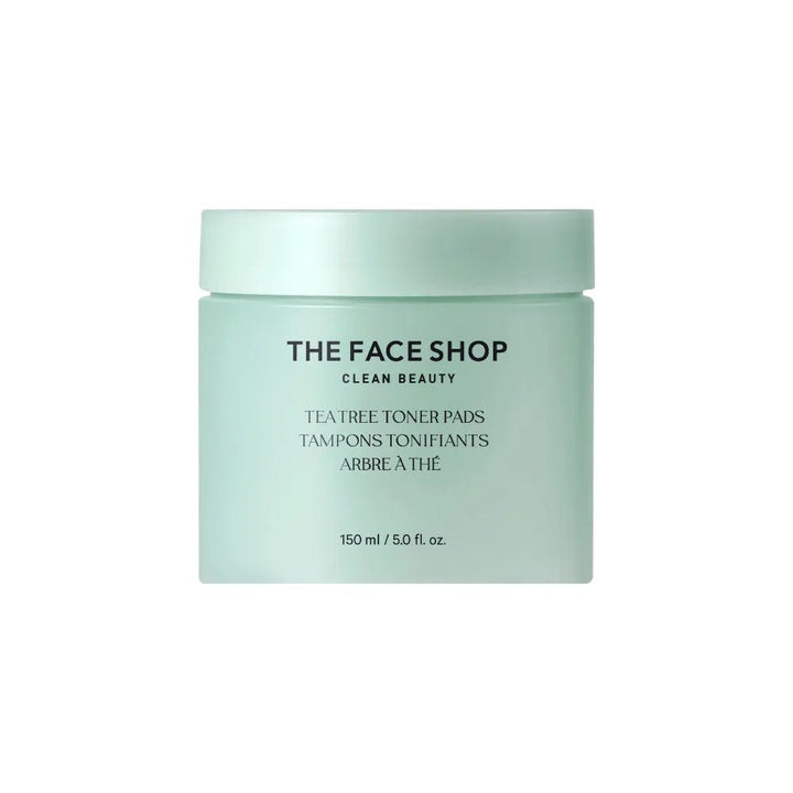 THE FACE SHOP Tea Tree Toner Pads 150ml (70 Sheets) - Sura