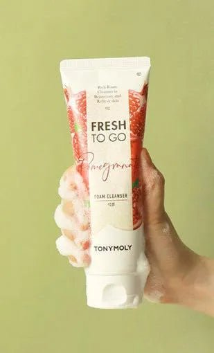 TONYMOLY Fresh To Go Pomegranate Foam Cleanser 170ml - Sura