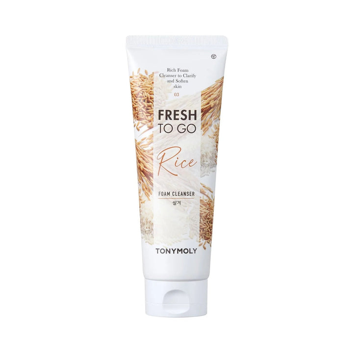 TONYMOLY Fresh To Go Rice Foam Cleanser 170ml - Sura