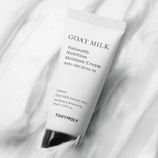 TONYMOLY Goat Milk Naturalth Nutrition Moisture Cream 80ml - Sura