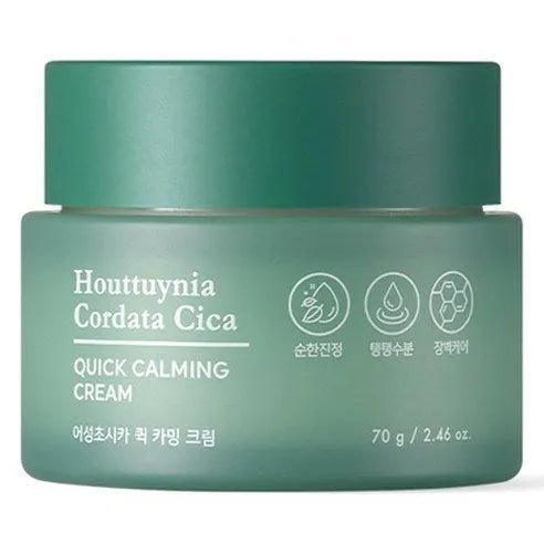 TONYMOLY Houttuynia Cordata Cica Quick Calming Cream 70g - Sura