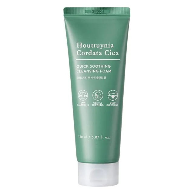 TONYMOLY Houttuynia Cordata Cica Quick Soothing Cleansing Foam 150ml - Sura