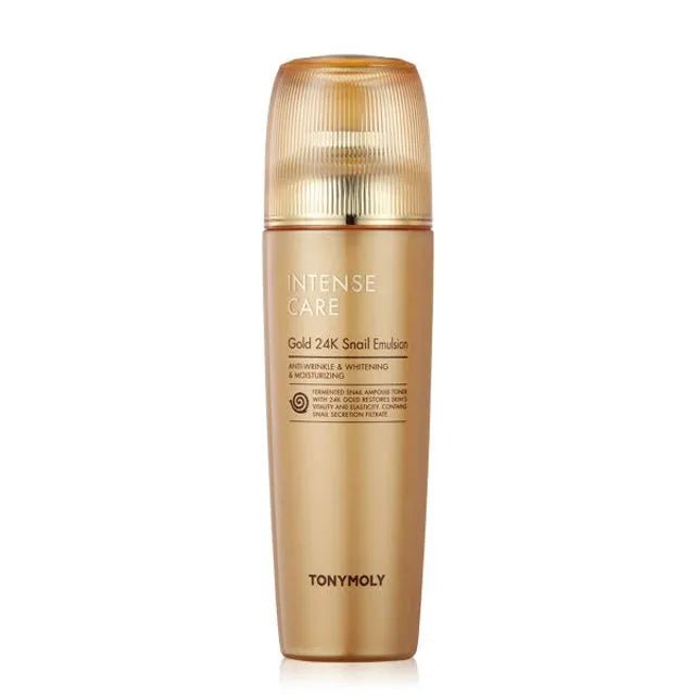 TONYMOLY Intense Care Gold 24K Snail Emulsion 140ml - Sura
