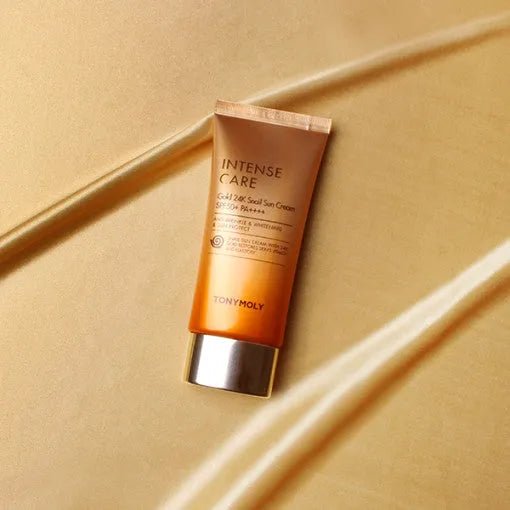 TONYMOLY Intense Care Gold 24K Snail Sun Cream 50ml SPF50+ PA++++ - Sura