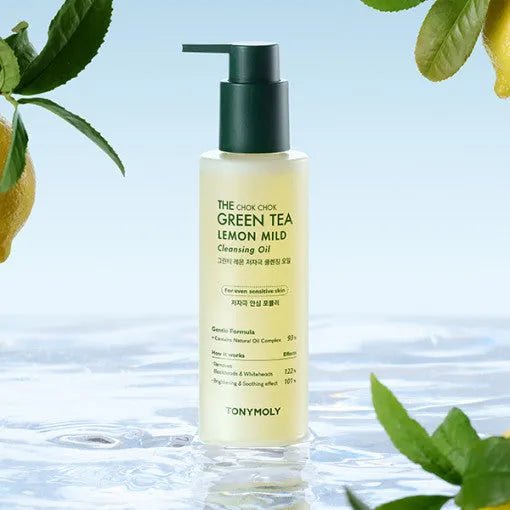 TONYMOLY The Chok Chok Green Tea Lemon Mild Cleansing Oil 200ml - Sura