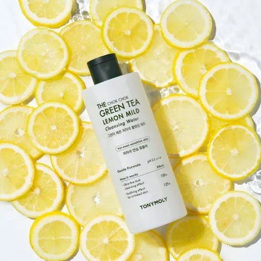 TONYMOLY The Chok Chok Green Tea Lemon Mild Cleansing Water 300ml - Sura