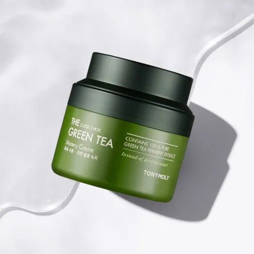 TONYMOLY THE CHOK CHOK Green Tea Watery Cream 100ml - Sura