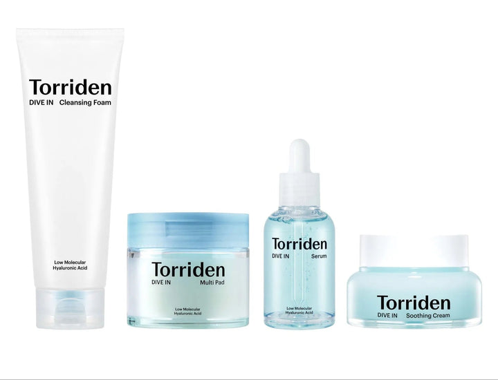 Torriden DIVE IN Hyaluronic Acid Skincare SET - Sura