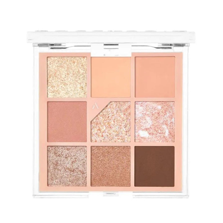 UNLEASHIA Glitterpedia Eye Palette 6.6g #N°3 All Of Coral Pink - Sura