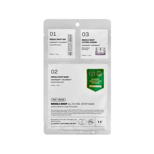 VT Reedle Shot All In One 3 Step Mask 1.5g+25g+1.5g - Sura