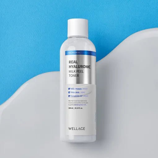 WELLAGE Real Hyaluronic Milk Peel Toner 300ml - Sura
